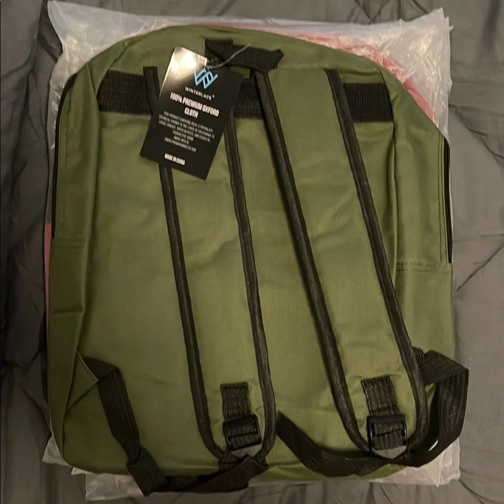 Set of 5 colorful backpacks
